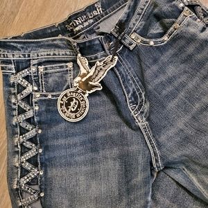 Platinum plush Jeans